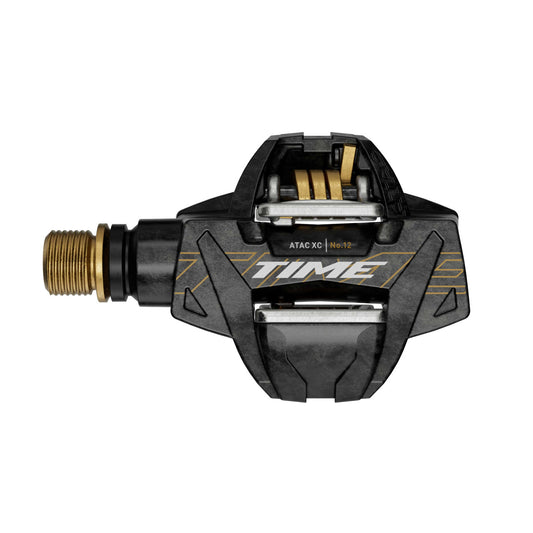 Pedale TIME ATAC XC 12 Ti-Carbon 13°/17° Gold 2025