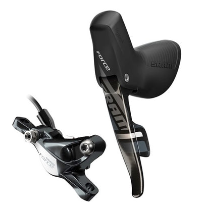 Linker Hebel und Vorderradbremssattel SRAM FORCE 22 Double Post Mount ohne Scheibe