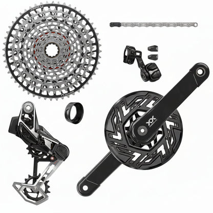 Gruppe SRAM XX EAGLE E-MTB BROSE ISIS AXS T-TYPE 36 Zähne CLIP-ON 10/52