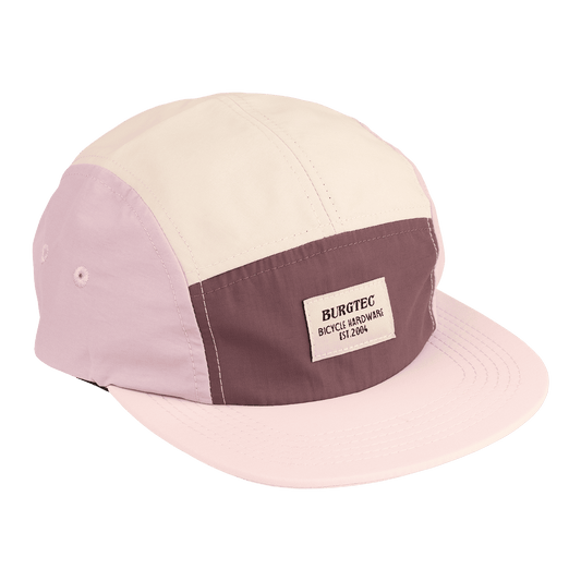 Casquette BURGTEC COURIER FIVE PANEL Limonade Rose