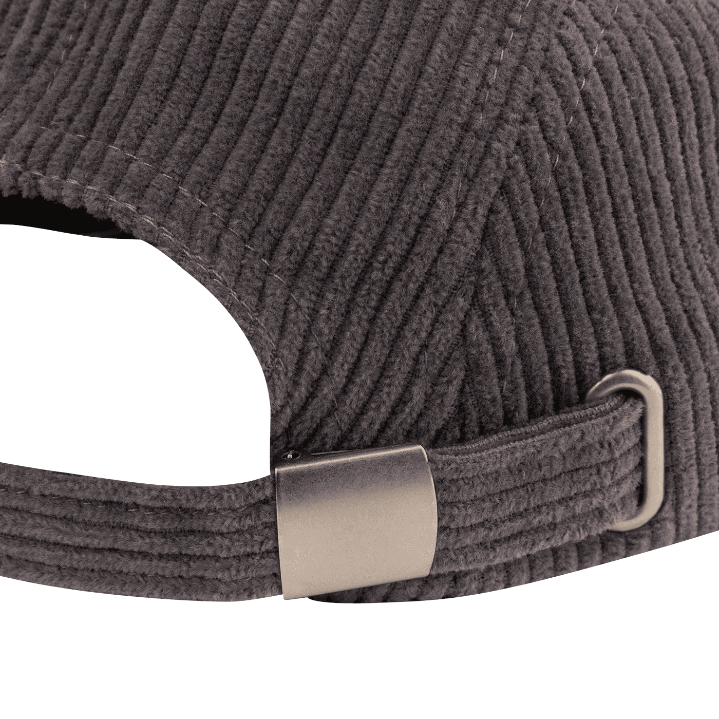 BURGTEC BANDIT CORDUROY FIVE PANEL Kappe Grau