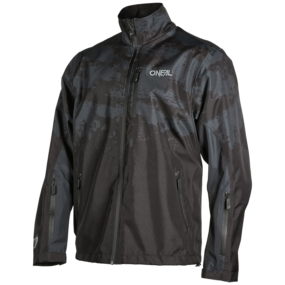 O'NEAL SHORE RAIN Jacket Schwarz/Grau