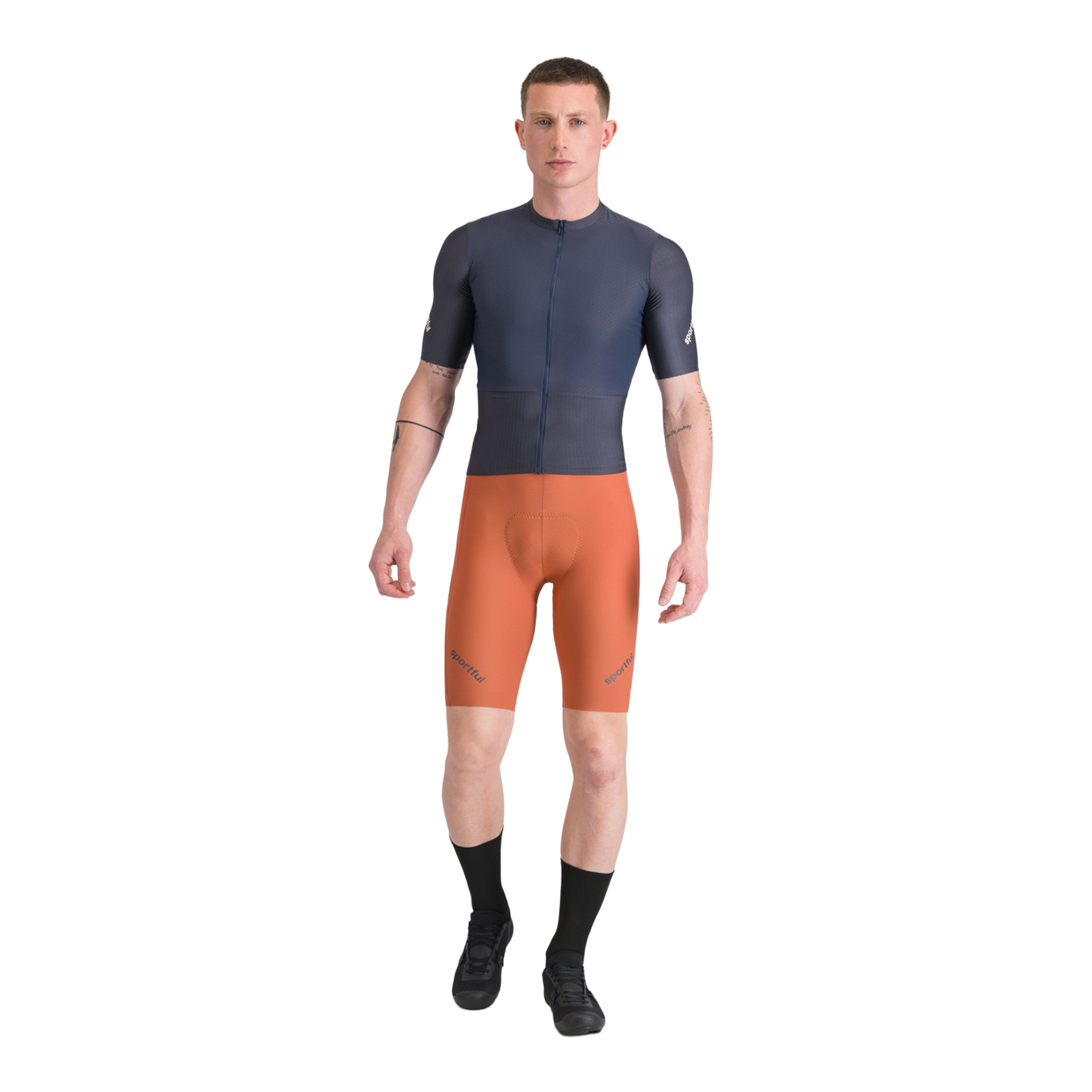 SPORTFUL HYPEREPIC Kurze Trägerhose Orange
