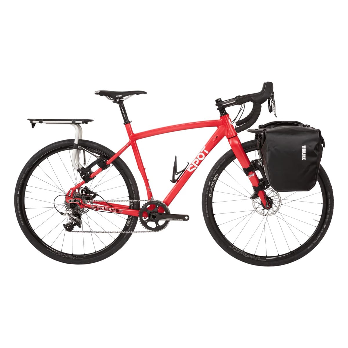 Paar THULE SHIELD 13 L Gepäckträgertaschen Schwarz