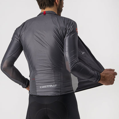 Jacke CASTELLI ARIA SHELL Dunkelgrau