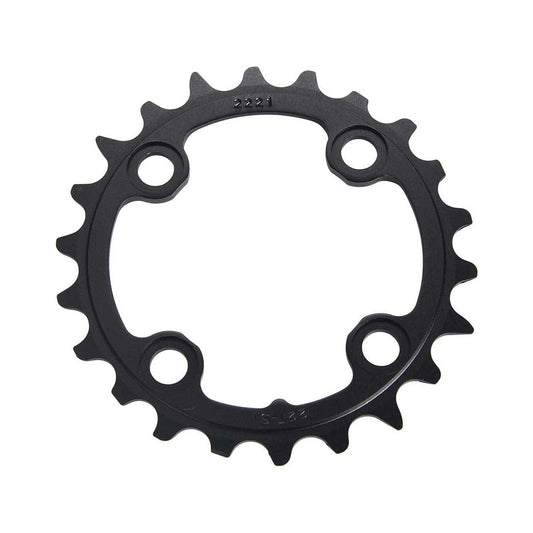 Plateau Intérieur SRAM MTB 64BCD 10V 4 Trous 64mm — vue du plateau sur fond blanc