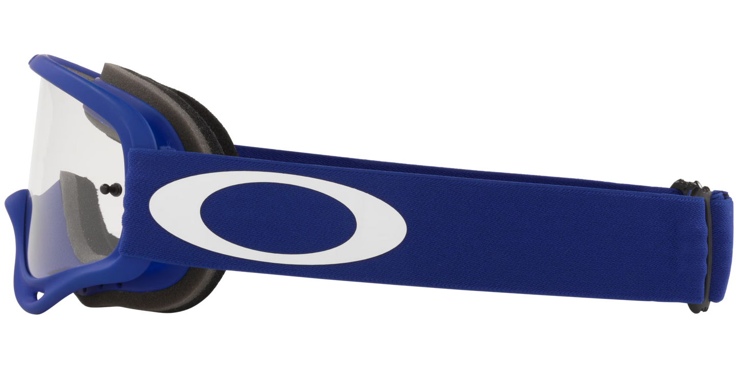 Maske OAKLEY O FRAME MX Moto Blue Transparente Scheibe