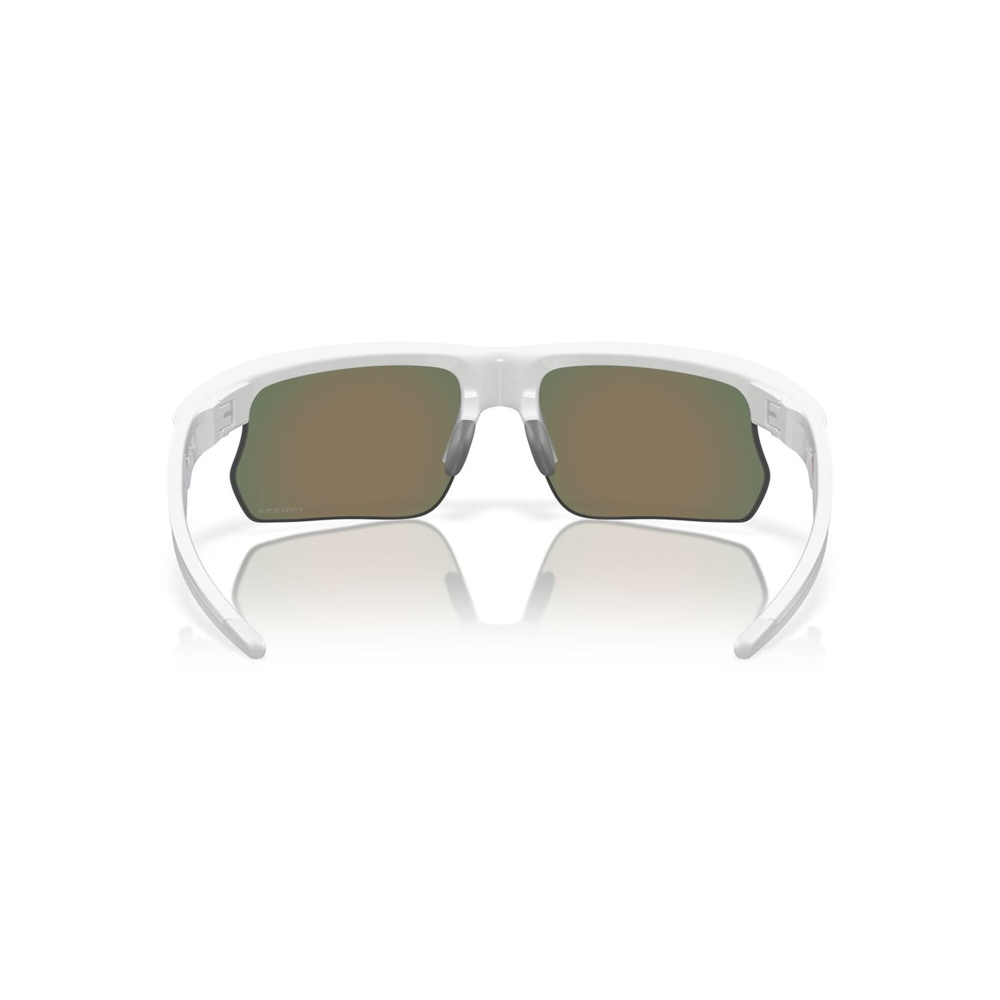 OAKLEY BISPHAERA Brille Weiß Prizm Ruby - 0OO9400-0368