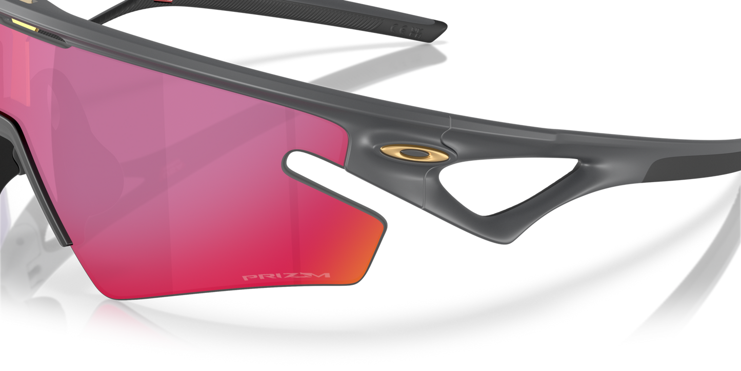 Lunettes OAKLEY SPHAERA SLASH Matt Carbon Verre Prizm Road - OO9499-0636