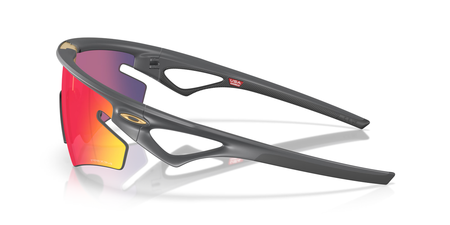 Lunettes OAKLEY SPHAERA SLASH Matt Carbon Verre Prizm Road - OO9499-0636