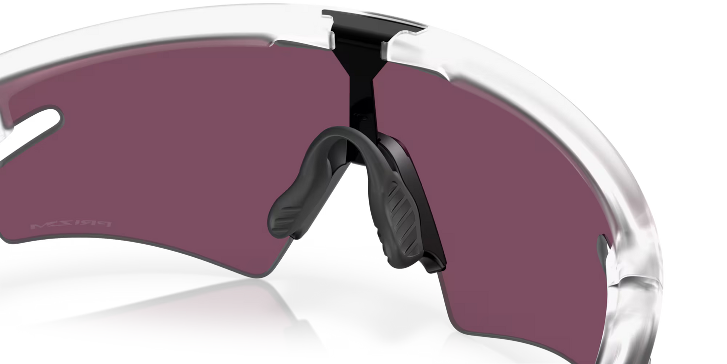 OAKLEY SPHAERA SLASH Matt Clear Gläser Prizm Road Schwarz - OO9499-1036