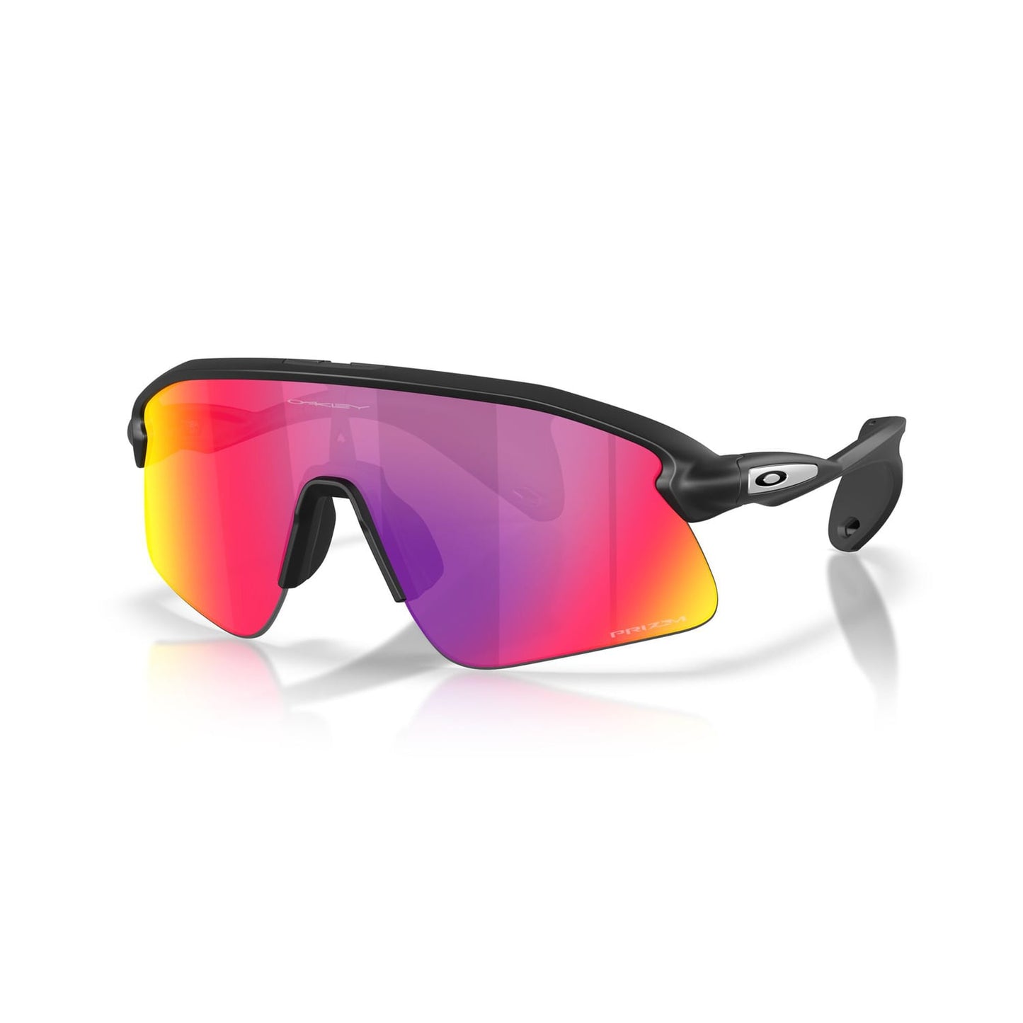 OAKLEY STUNT DEVIL Brille Schwarz Matt Prizm Road