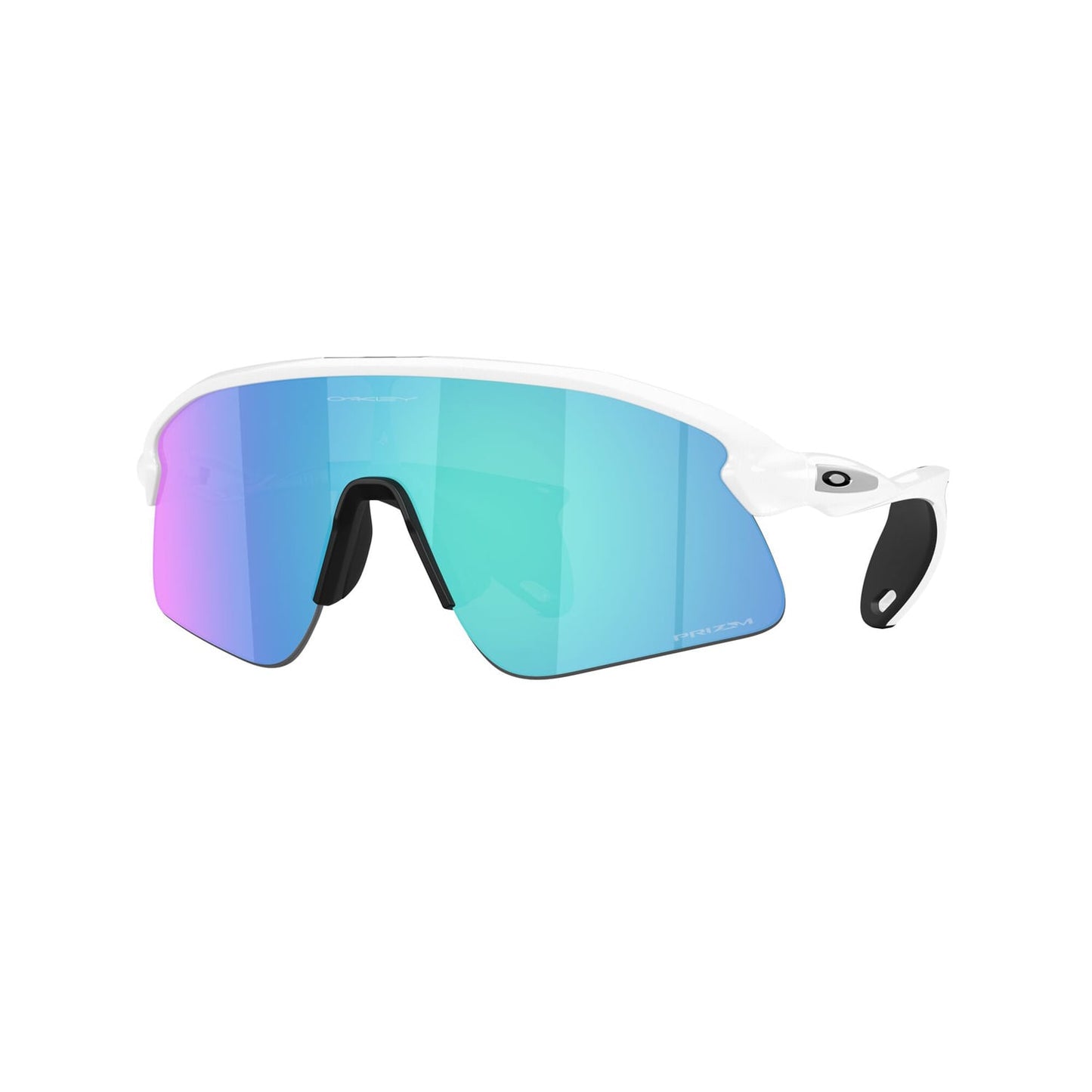 OAKLEY STUNT DEVIL Brille Weiß Matt Prizm Saphire