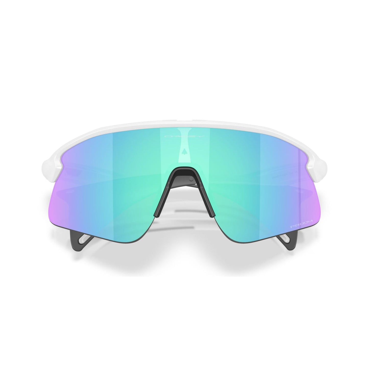 OAKLEY STUNT DEVIL Brille Weiß Matt Prizm Saphire