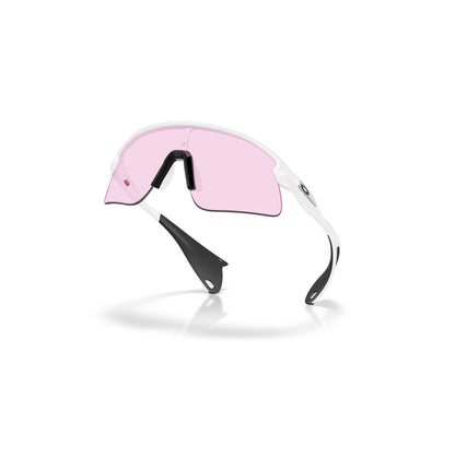Brille OAKLEY STUNT DEVIL Weiß Matt Prizm Low Light