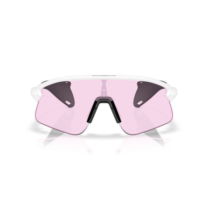 Brille OAKLEY STUNT DEVIL Weiß Matt Prizm Low Light