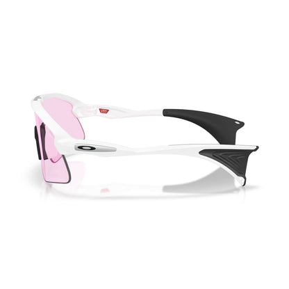 Brille OAKLEY STUNT DEVIL Weiß Matt Prizm Low Light