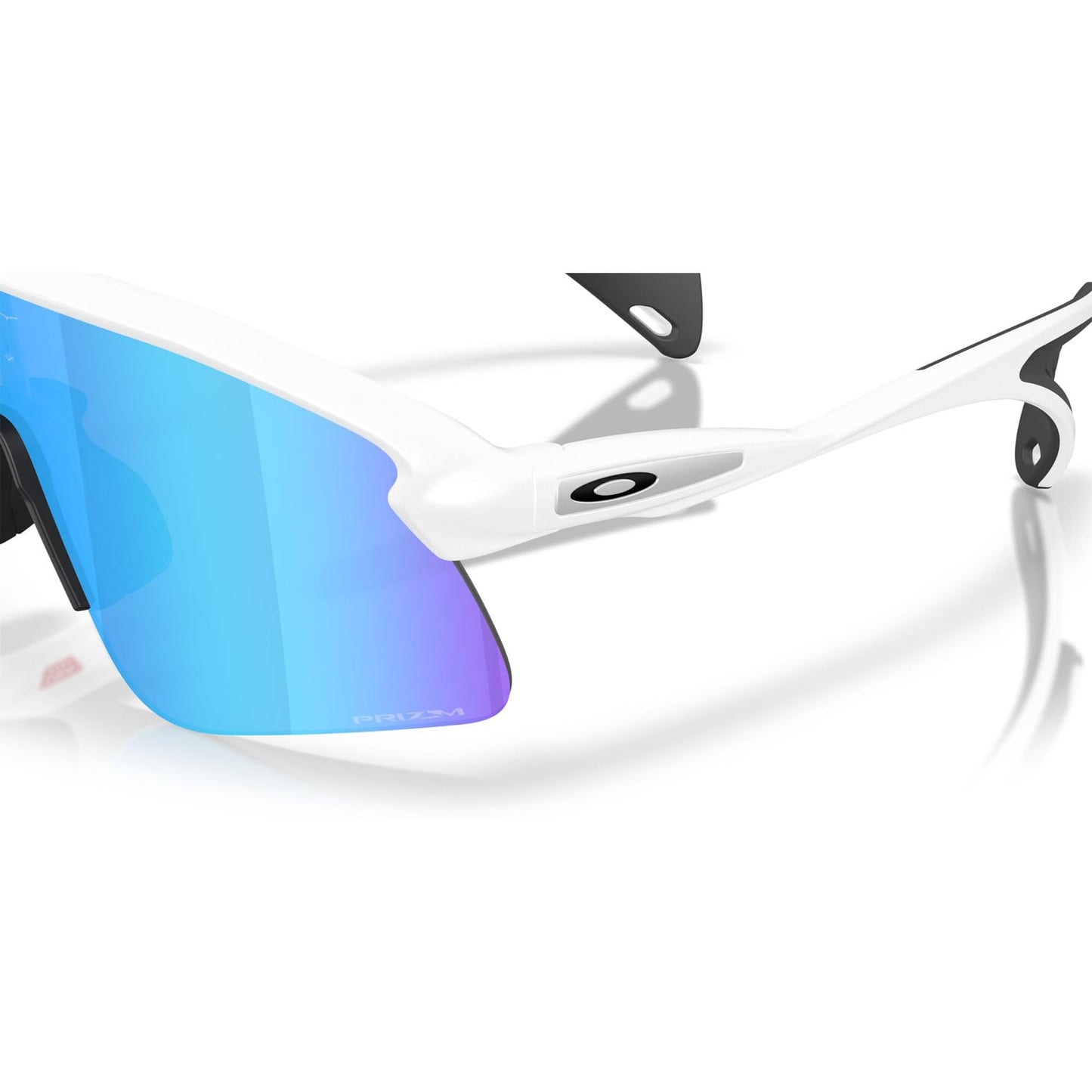 Lunettes OAKLEY STUNT DEVIL S Blanc Matt Prizm Saphire