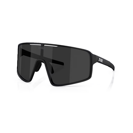 Brille BLIZ P001S Schwarz Matt Glas Smoke