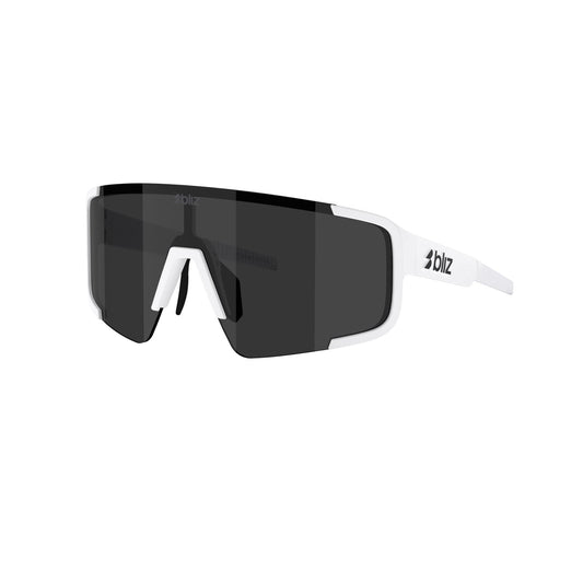 Brille BLIZ P003 Weiß Matt Glas Smoke