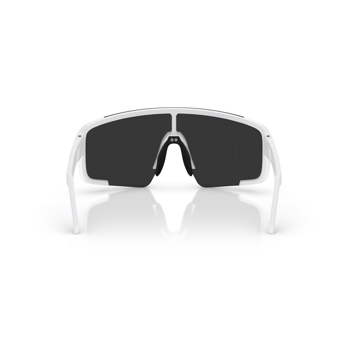 BLIZ P003 Brille Weiß Matt Smoke Screen