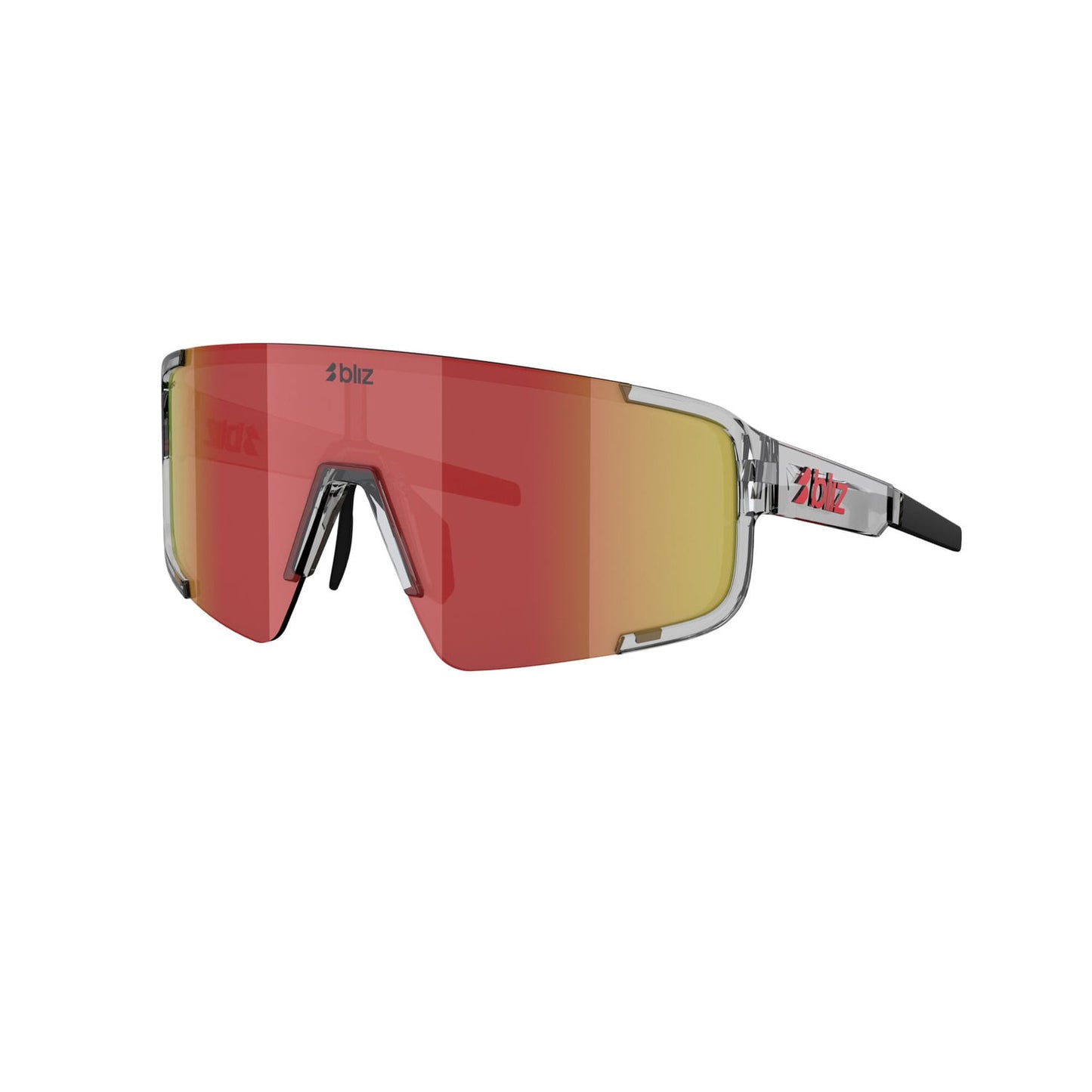 Brille BLIZ P003 Transparent Grau Bildschirm Red Multi