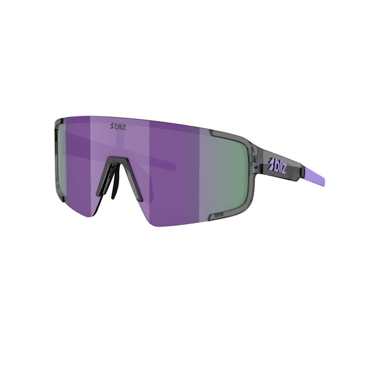 Brille BLIZ P003 SMALL Crystal Schwarz Glas Purple Multii
