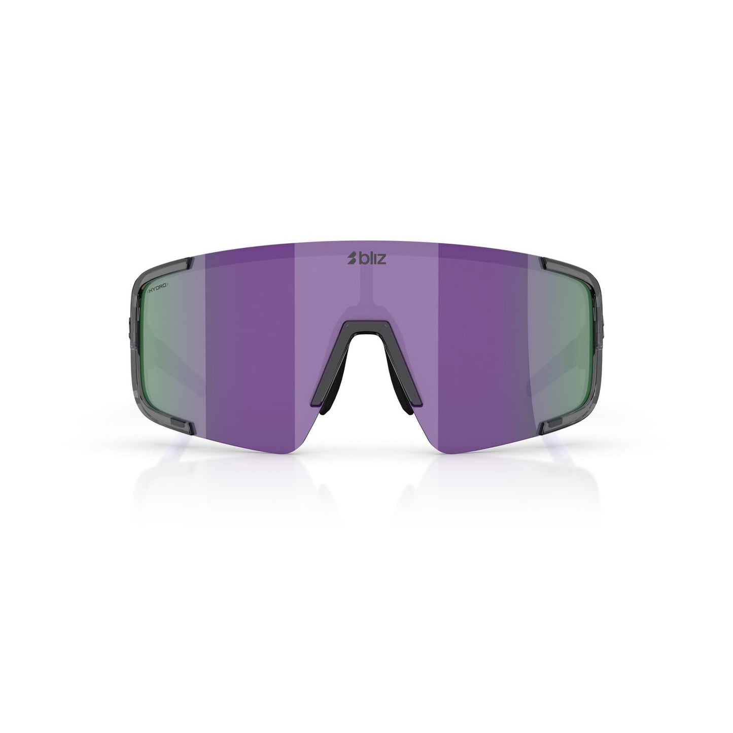 Lunettes BLIZ P003 SMALL Crystal Noir Verre Purple Multii