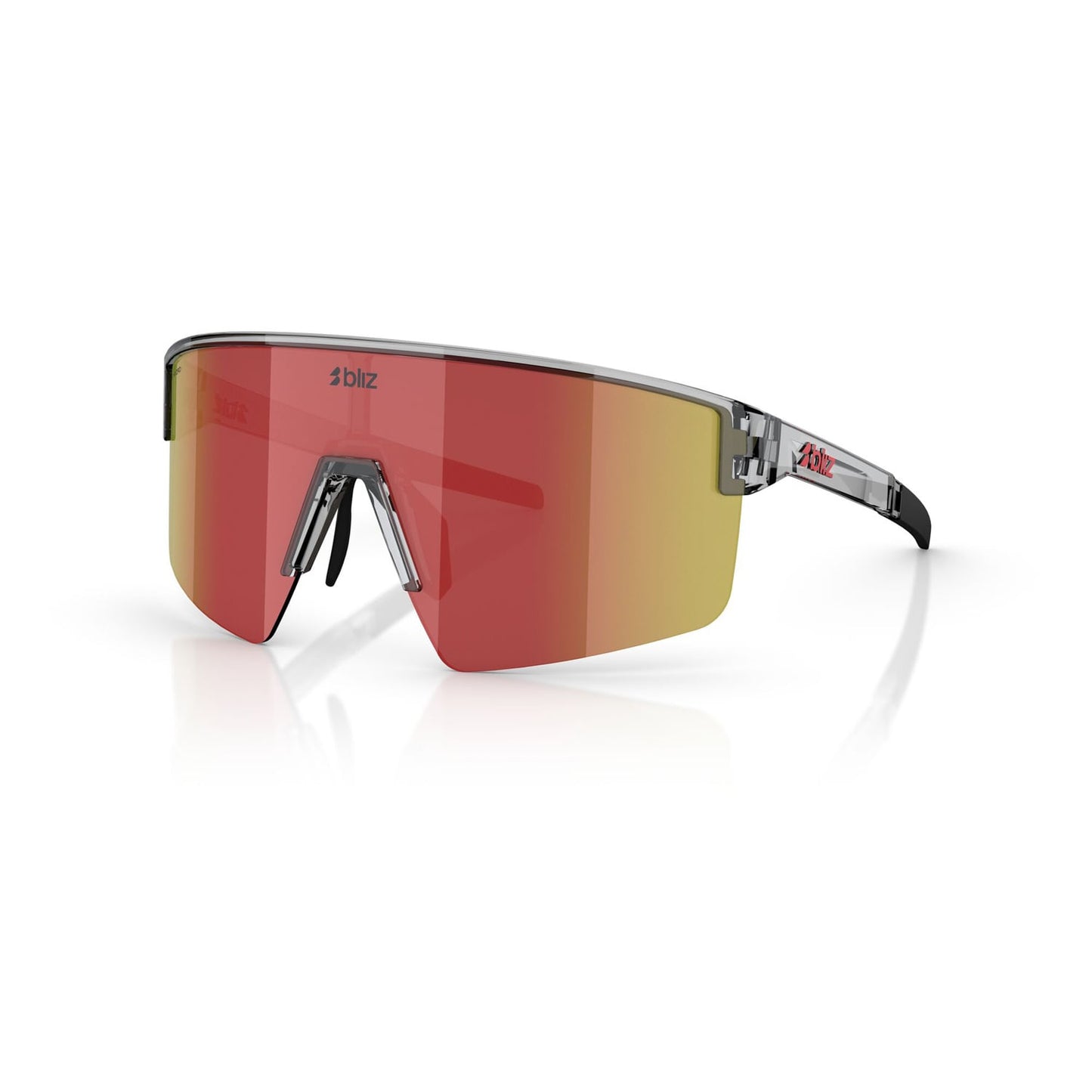 Lunettes BLIZ P004 Transparent Gris Verre Red Multi