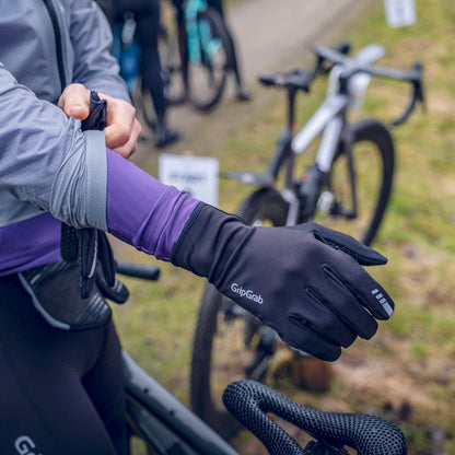 GRIPGRAB PACR winddichte Raceday-Handschuhe Schwarz