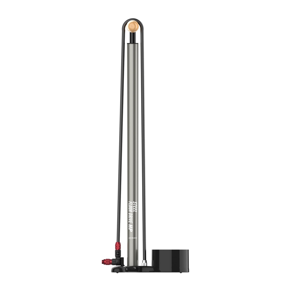 Standpumpe LEZYNE STEEL FLOOR DRIVE 3.5 Grau