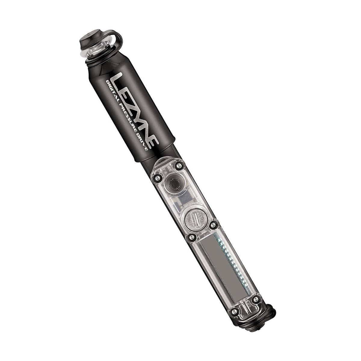 LEZYNE DIGITAL PRESSURE DRIVE Handpumpe Schwarz