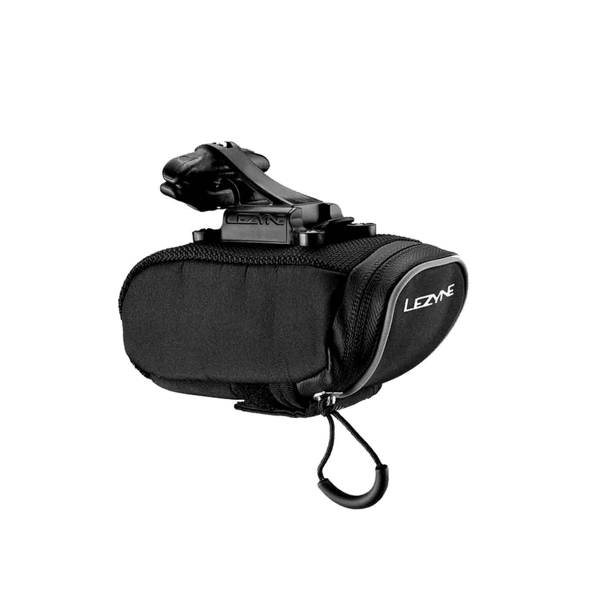 LEZYNE Micro Caddy Satteltasche Schwarz mit QR-System