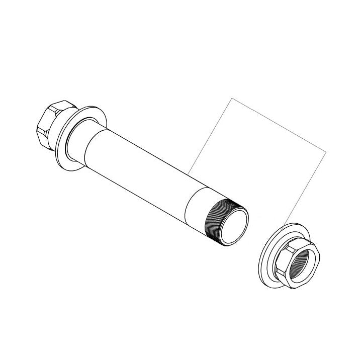 Interne Vorderradachse 12x100mm ENVE INNERDRIVE