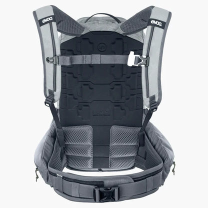 Sac à Dos avec Dorsale EVOC TRAIL PRO 16L Gris