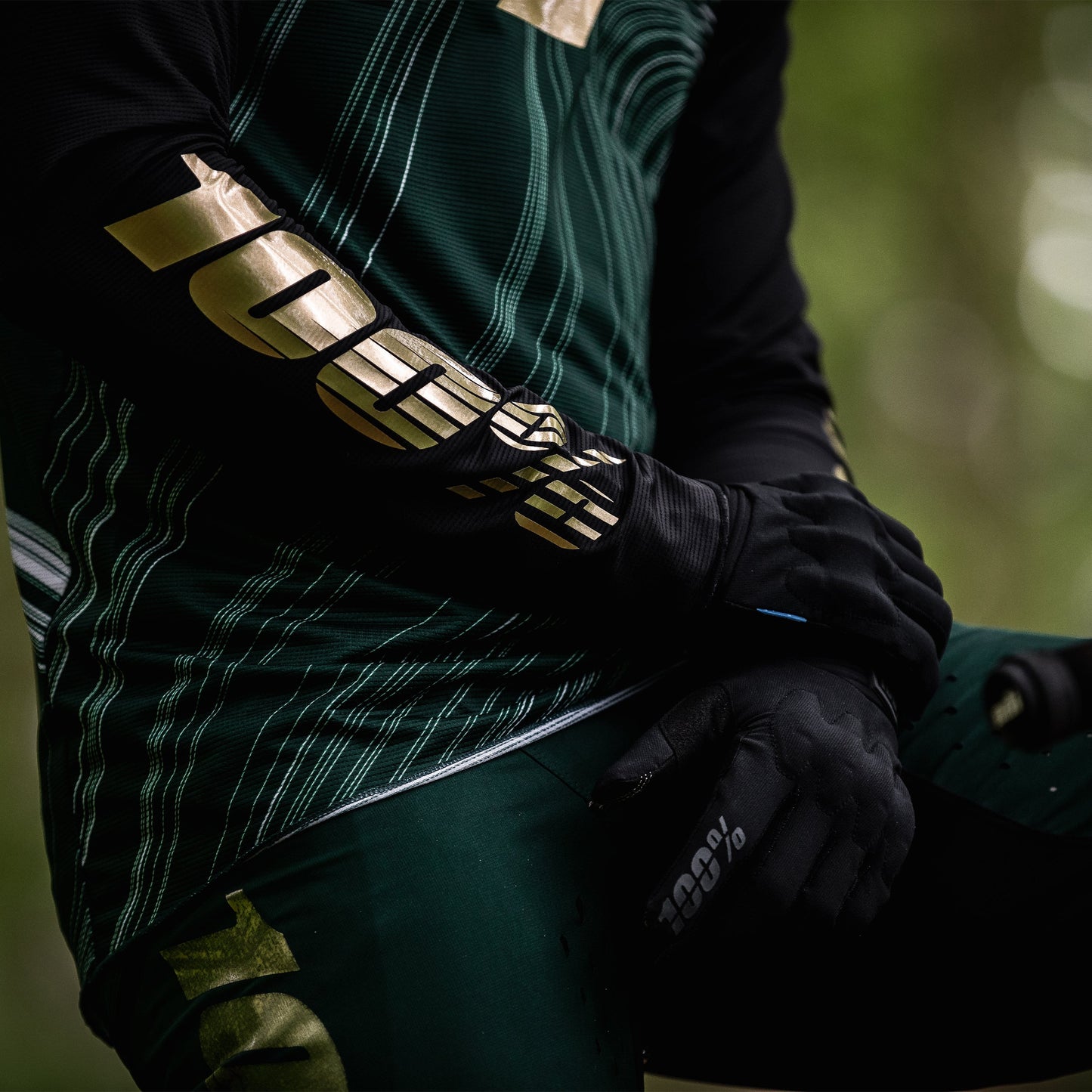 Gants 100% COGNITO SMART SHOCK Noir