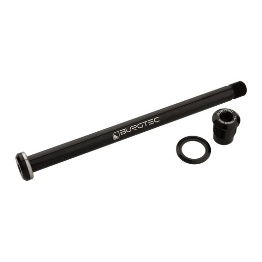 BURGTEC 174mm Hinterradachse für Yeti Rahmen Schwarz