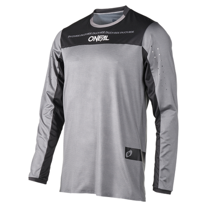 Maillot O'NEAL ELEMENT FR HYBRID Manches Longues Noir/Gris