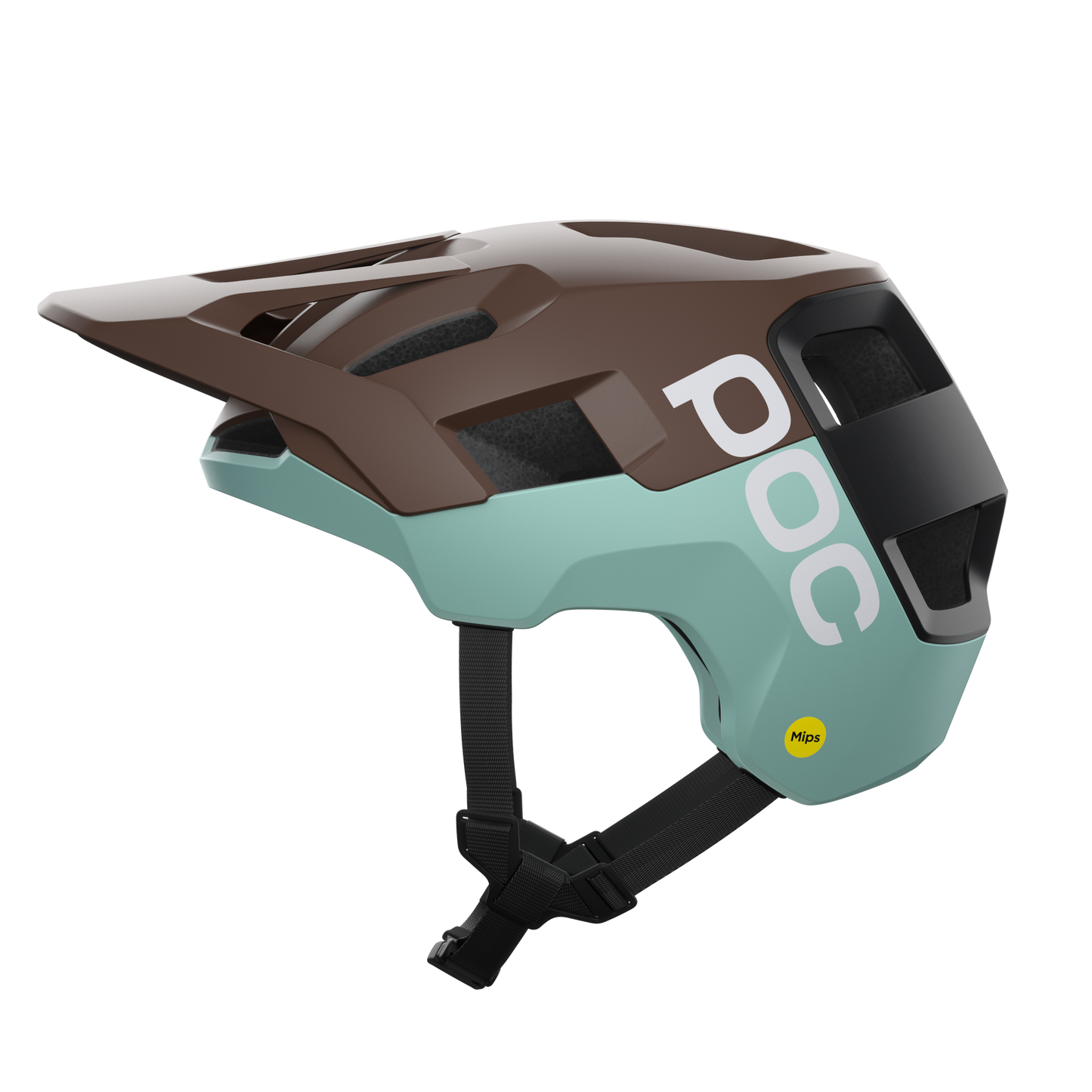 MTB-Helm POC KORTAL RACE MIPS Weiss Braun/Blau