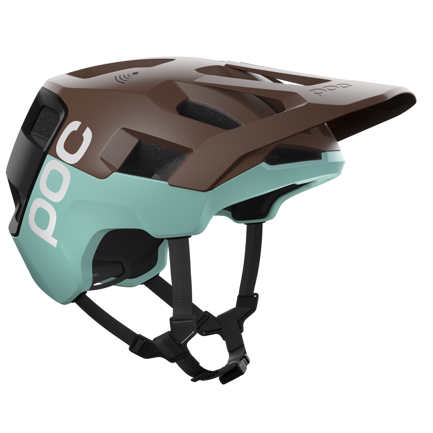 MTB-Helm POC KORTAL RACE MIPS Weiss Braun/Blau