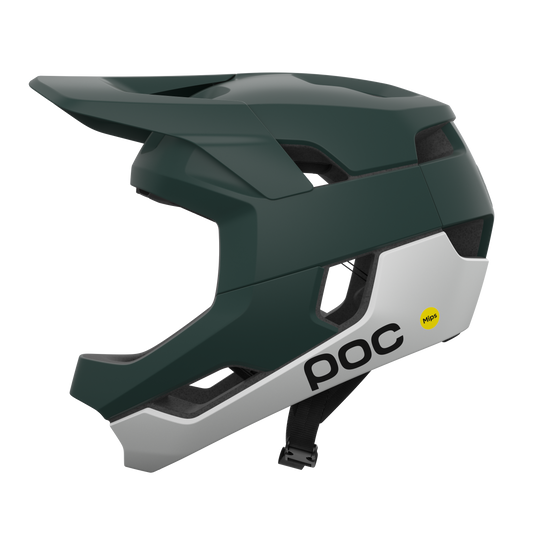 MTB-Helm POC OTOCON RACE MIPS Khaki/Weiß