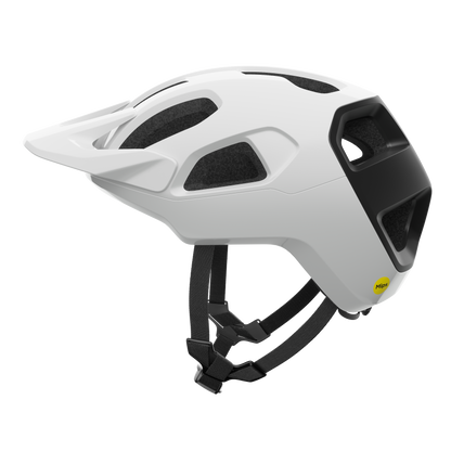 MTB-Helm POC CULARIS Weiß/Schwarz Matt
