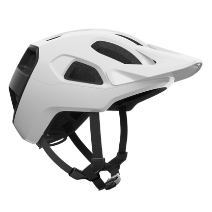 MTB-Helm POC CULARIS Weiß/Schwarz Matt