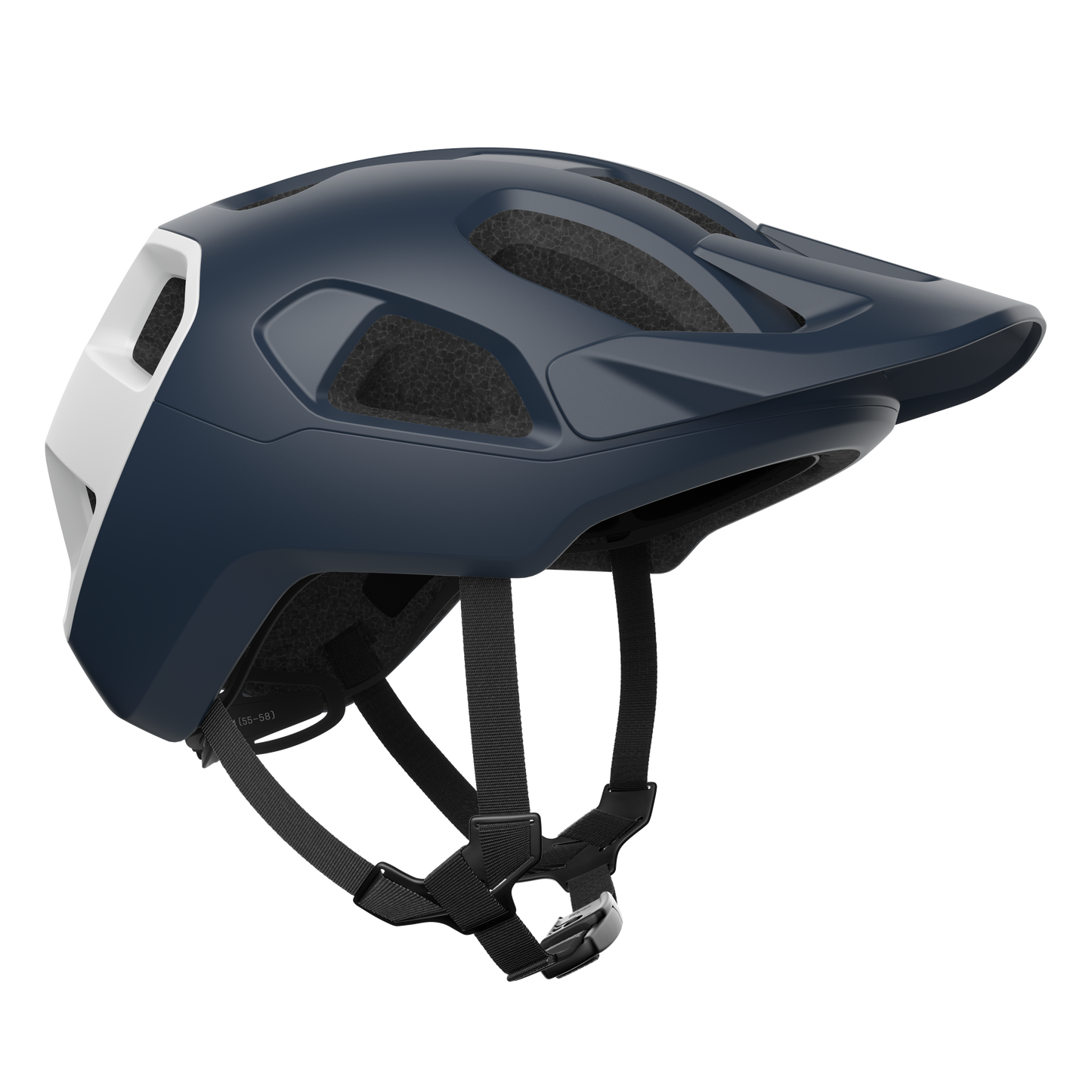 MTB-Helm POC CULARIS Marine/Weiss Matt