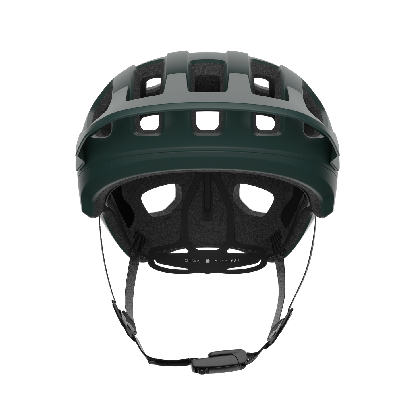 MTB-Helm POC CULARIS Grün/Weiss Matt