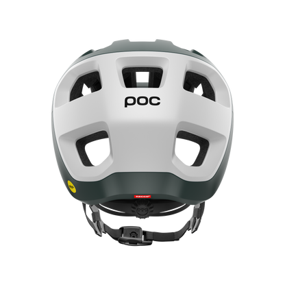 MTB-Helm POC CULARIS Grün/Weiß Matt