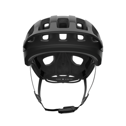 POC CULARIS MTB-Helm Schwarz/Weiß Matt Logo