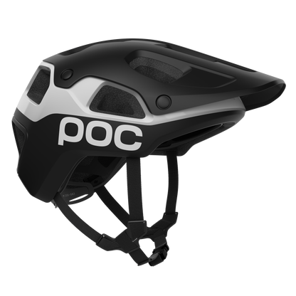 MTB-Helm POC CULARIS PURE Schwarz/Weiß Matt