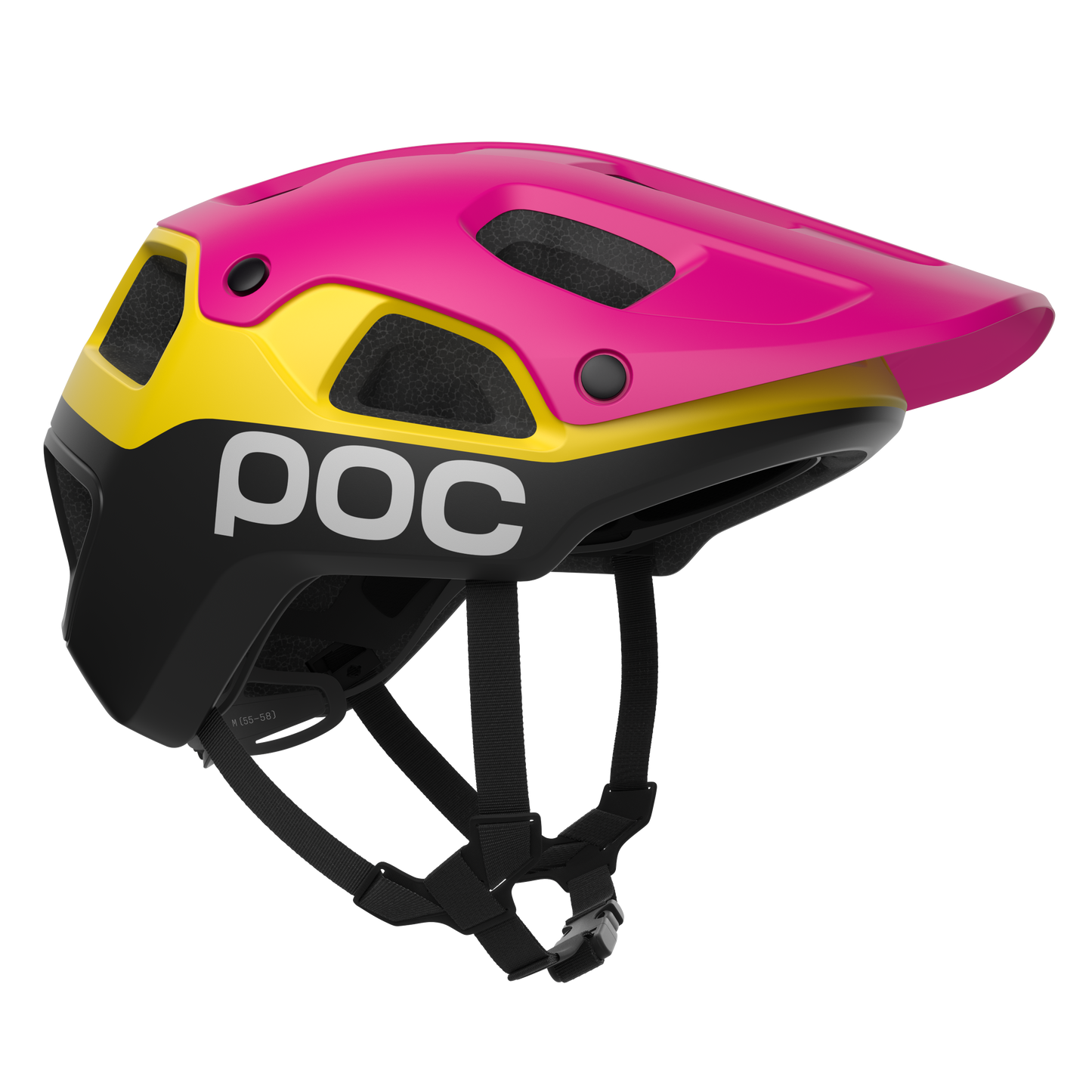 Casque VTT POC CULARIS PURE Rose/Jaune/Noir
