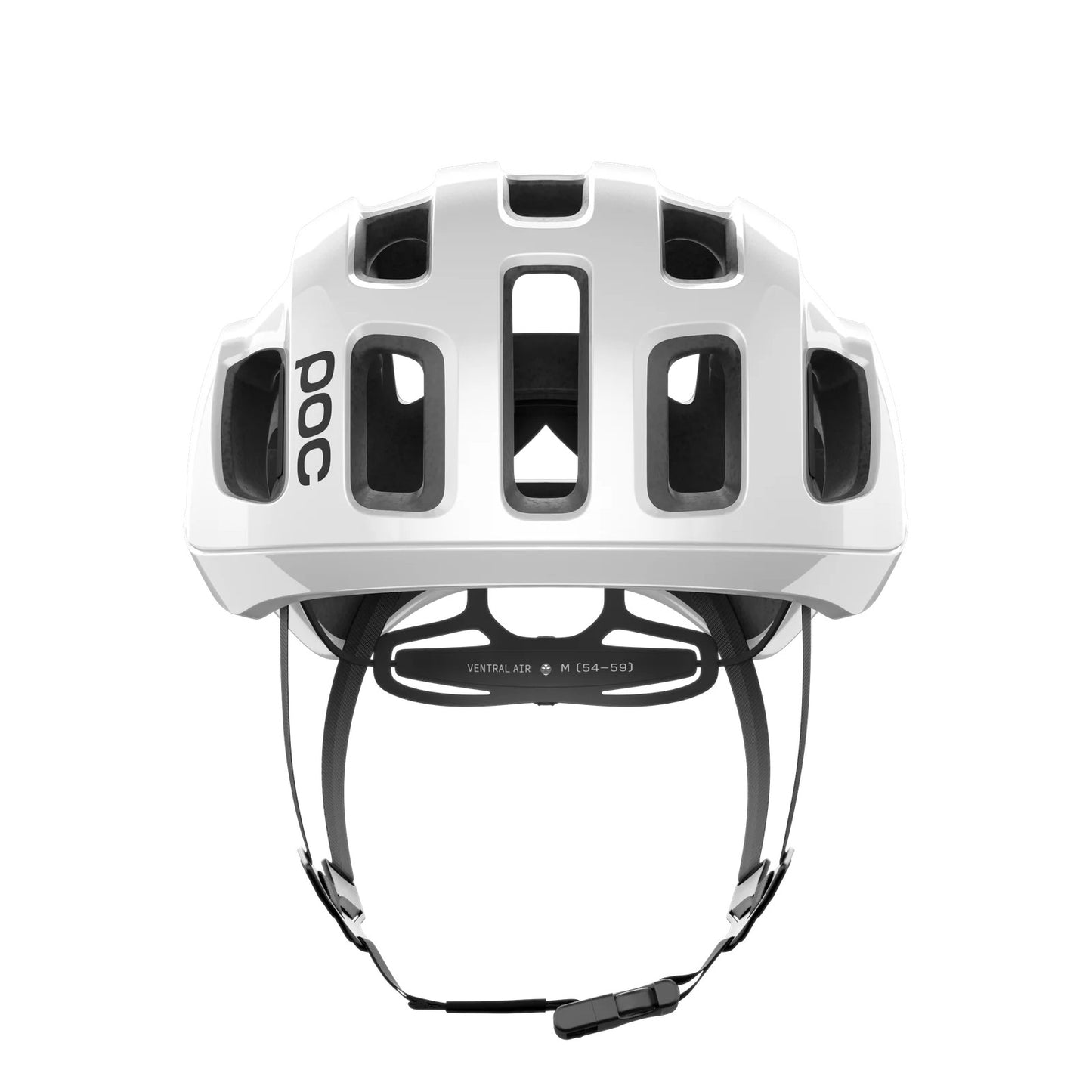 Casque Route POC VENTRAL AIR MIPS Logo Blanc/Noir Matt